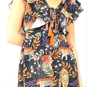 Bengal Tiger Mini Dress size 4